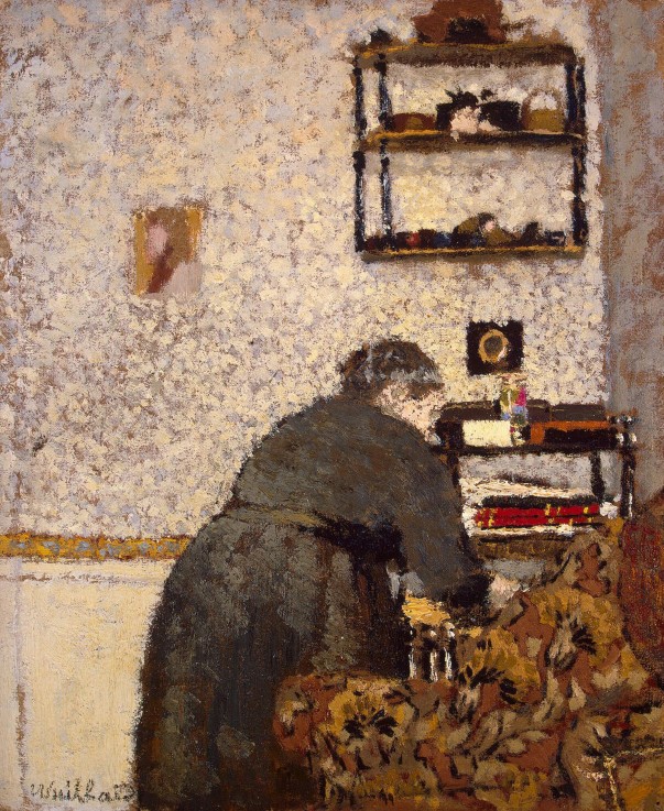 Alte Frau im Interieur von Edouard Vuillard