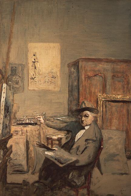In Memory of a Visit to Forain  von Edouard Vuillard