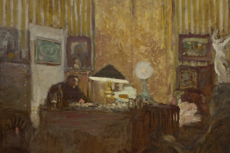 Thadée Natanson an seinem Schreibtisch von Edouard Vuillard