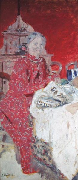 Madame Vuillard (oil on canvas) 