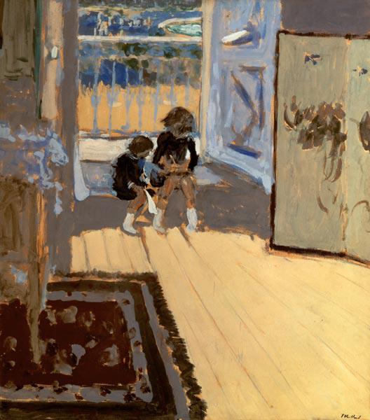 Children in a Room, 1893 (oil on cardboard) 