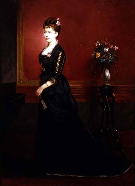 Lady in Black von Eduard Ender