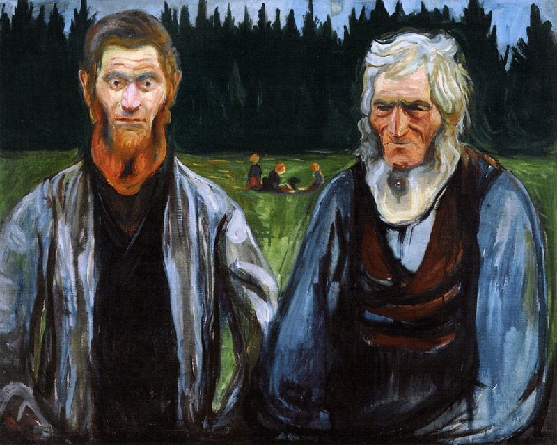 Father and Son von Edvard Munch