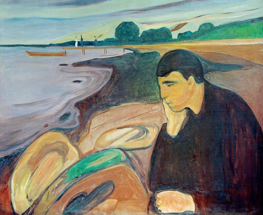 Melancholie von Edvard Munch