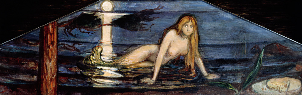 Mermaid von Edvard Munch