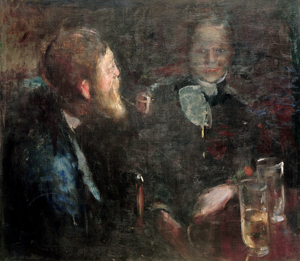 Tête-à-tête von Edvard Munch