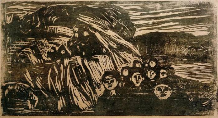 Angst von Edvard Munch