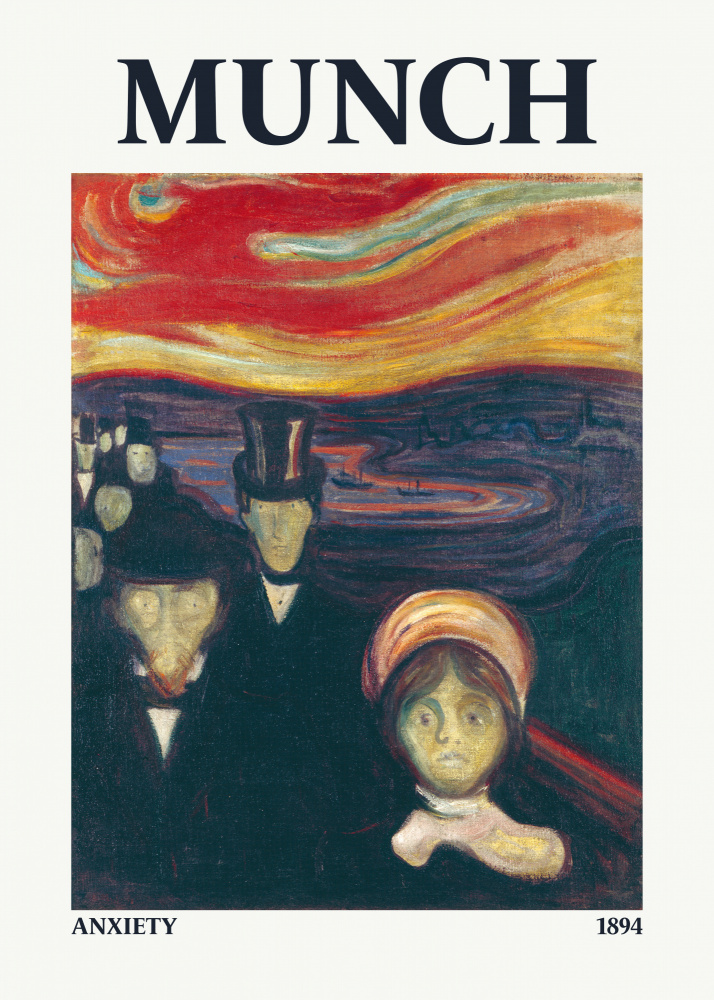 Angst von Edvard Munch
