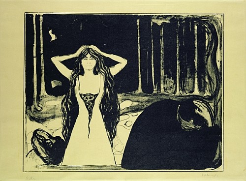 Ashes (After the Fall) von Edvard Munch