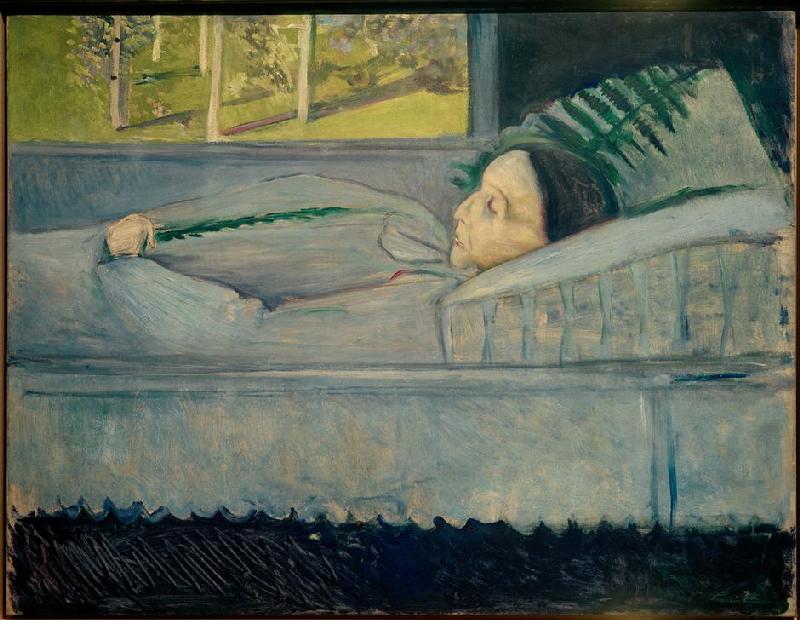 Der Tod und der Frühling von Edvard Munch