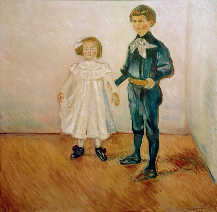 Die Esche-Kinder von Edvard Munch
