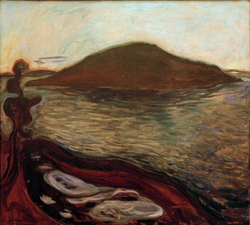 Die Insel von Edvard Munch