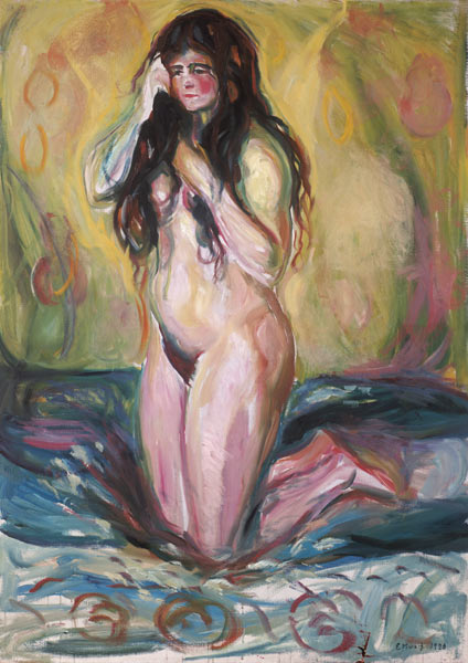 Female Nude von Edvard Munch