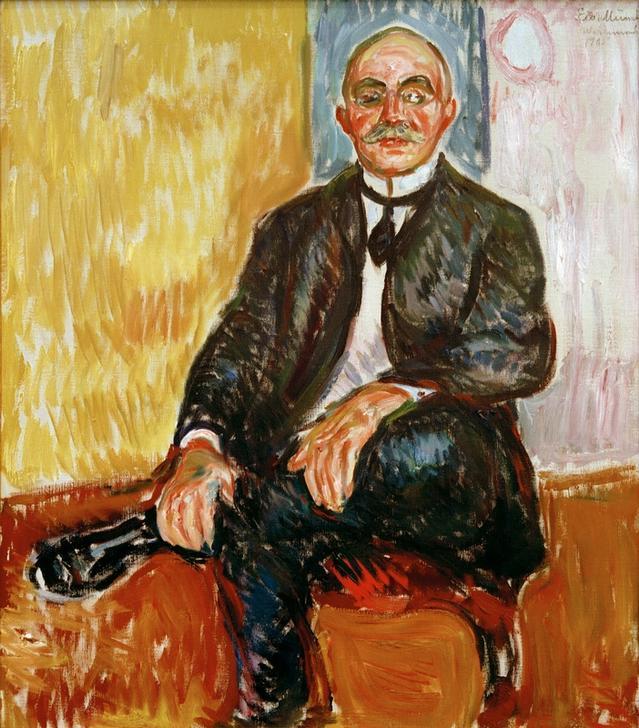 Gustav Schiefler von Edvard Munch