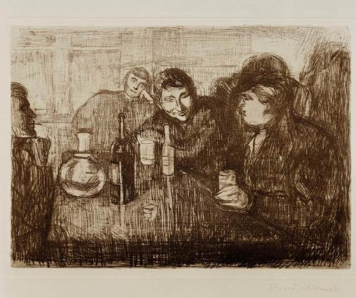 Kristiana Bohemiens I von Edvard Munch