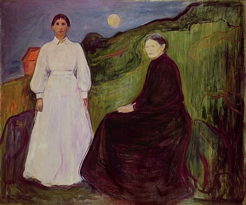 Mother and Daughter von Edvard Munch