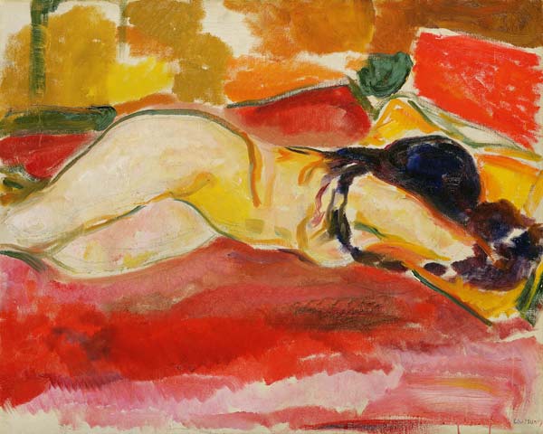 Reclining Female Nude von Edvard Munch