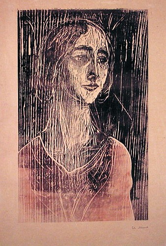 The Gothic Girl  von Edvard Munch