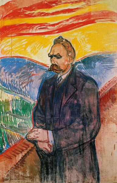 Portrait of Friedrich Nietzsche