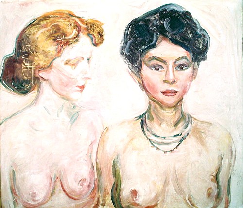 Two Girls  von Edvard Munch