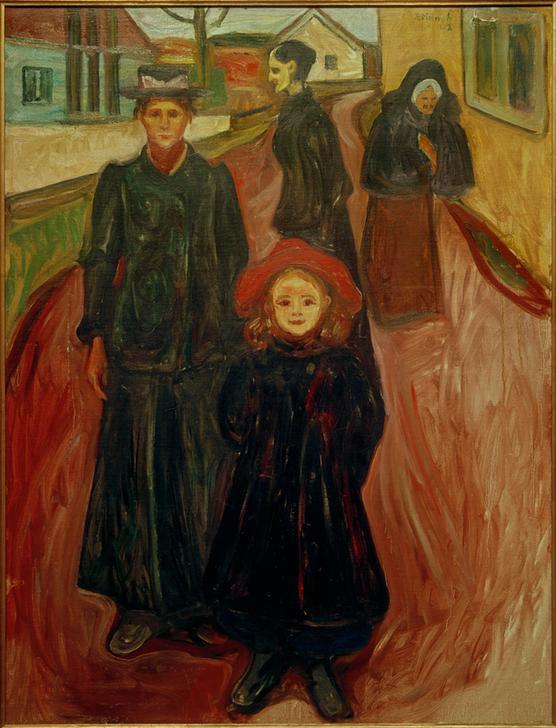 Vier Lebensalter von Edvard Munch