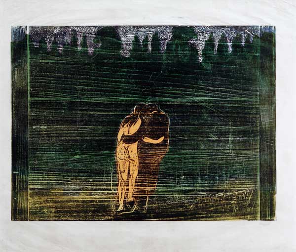 Zum Walde I von Edvard Munch