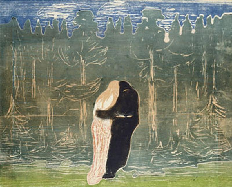 Zum Walde II von Edvard Munch