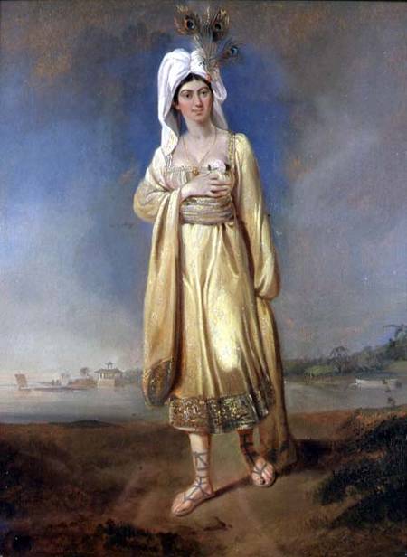 Princess Caraboo of Javasu (Mary Baker) von Edward Bird