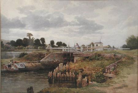 A View on the Thames von Edward Duncan