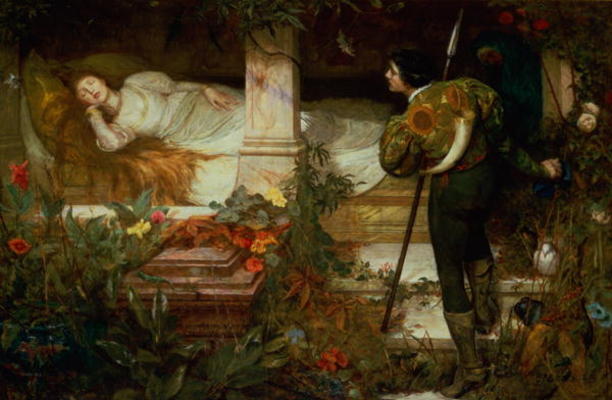Sleeping Beauty von Edward Frederick Brewtnall