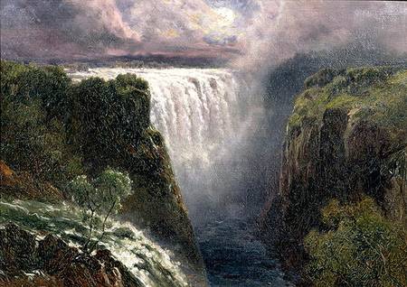 A View of Victoria Falls von Edward Henry Holder