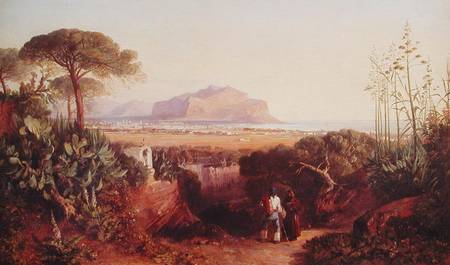 Palermo, Sicily von Edward Lear