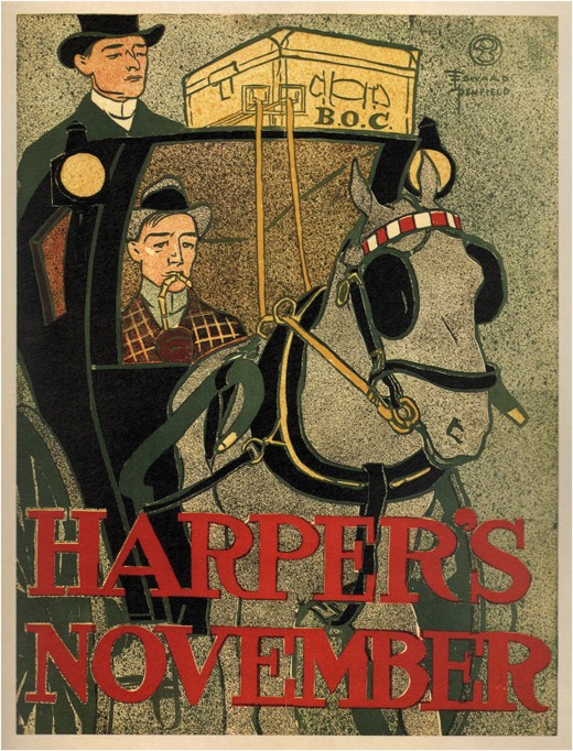 Harper's November von Edward Penfield
