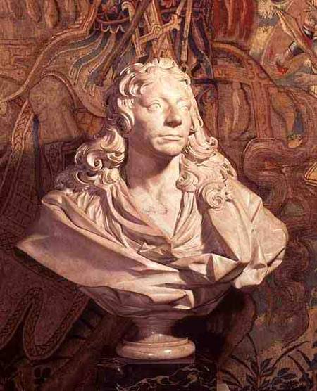 Portrait bust of Sir Christopher Wren (1632-1723) von Edward Pierce