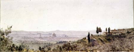 Florence from Settignano von Edwin Bale