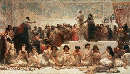Der babylonische Heiratsmarkt 1875