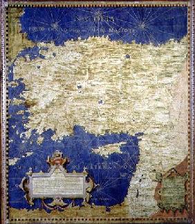 Map of Sixteenth Century Turkey 1575