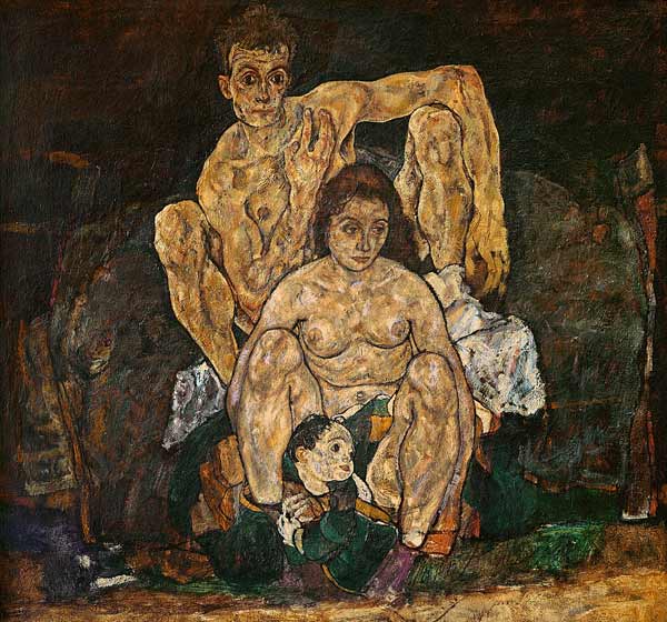 The Artist's Family von Egon Schiele