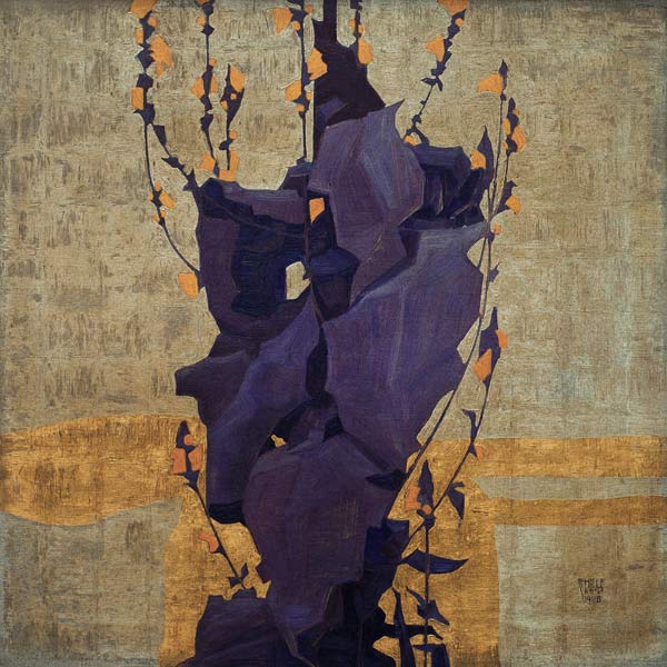 Stilisierte Blumen von Egon Schiele