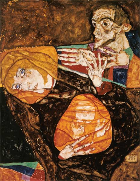 Heilige Familie von Egon Schiele