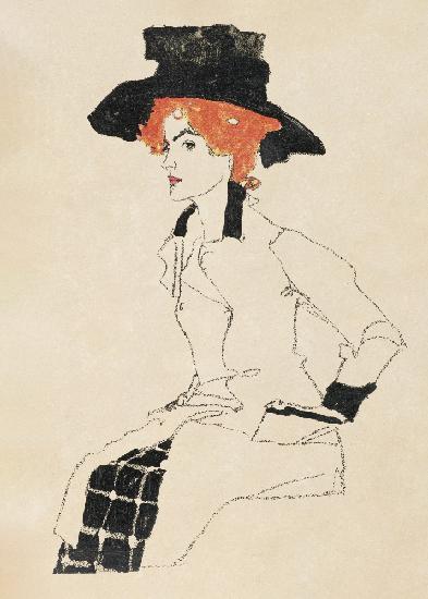 Porträt einer Frau 1910