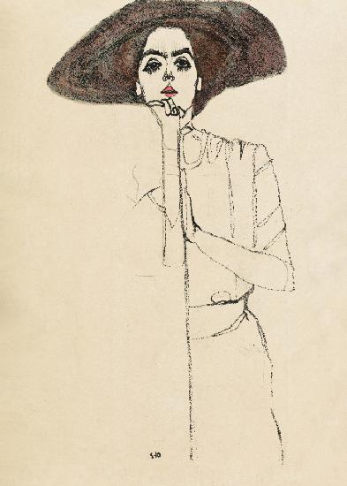 Porträt einer Frau 1910