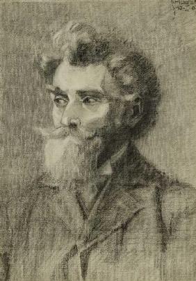 Portrait eines Mannes 1907