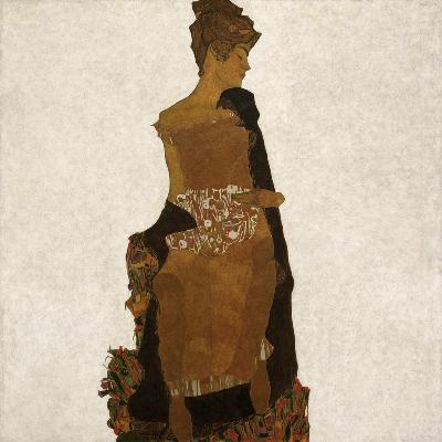 Porträt von Gerti Schiele 1909