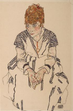 Bildnis der Schwägerin des Künstlers, Adele Harms 1917