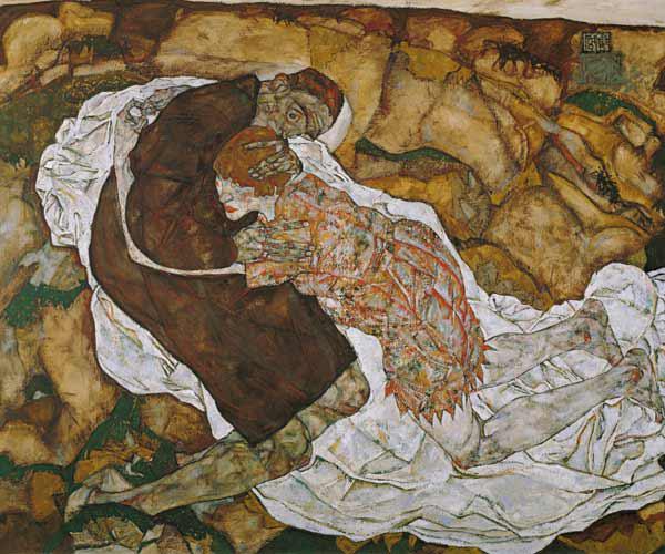 Tod und Mädchen (Mann und Mädchen) 1915
