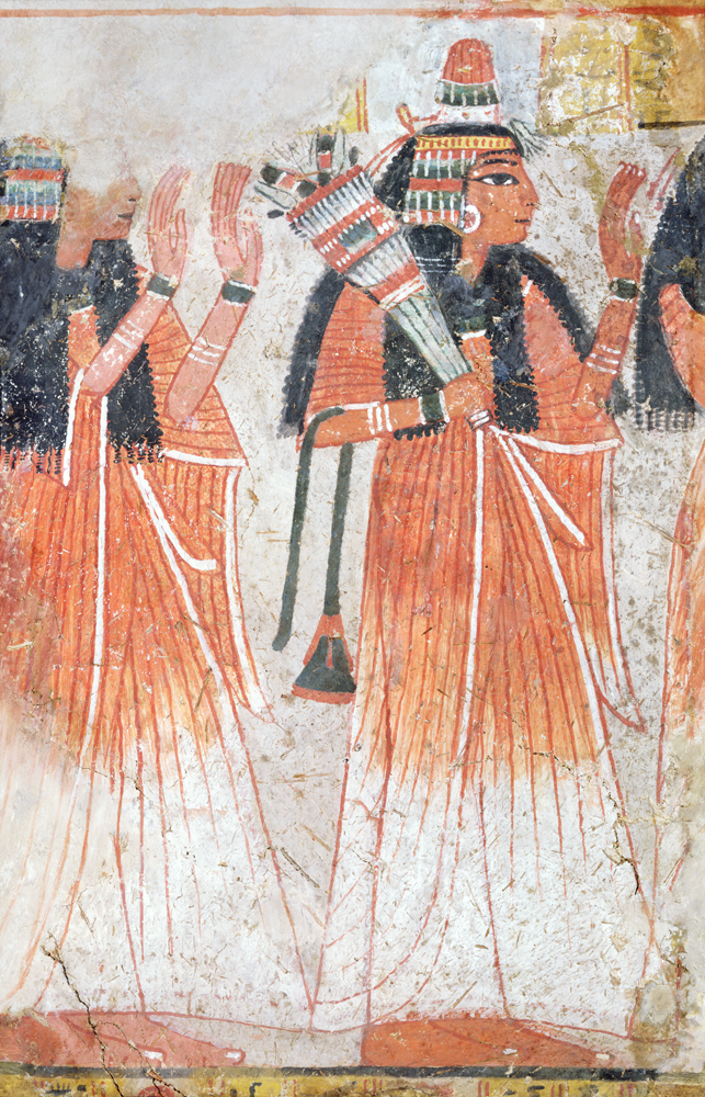 Procession of Women, New Kingdom von Egyptian