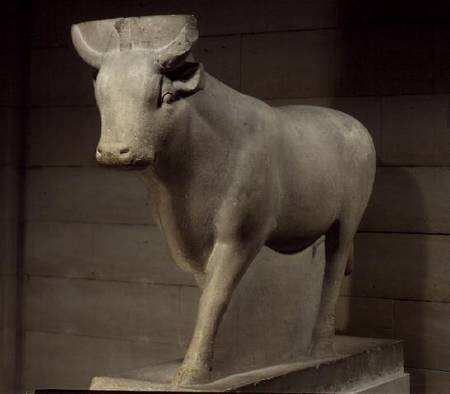 The Apis Bull, from the Serapeum, Memphis von Egyptian
