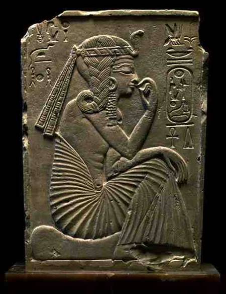 Ramesses II (1279-1213 BC) as a child, New Kingdom von Egyptian