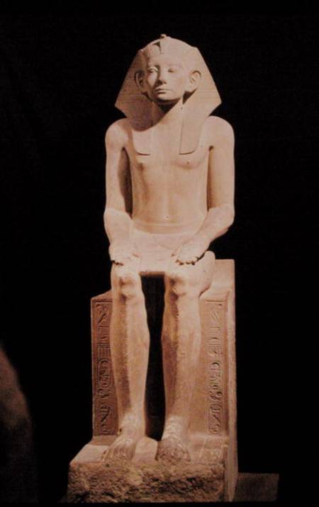 Seated Statue of Amenemhat III (1843-1798 BC) von Egyptian